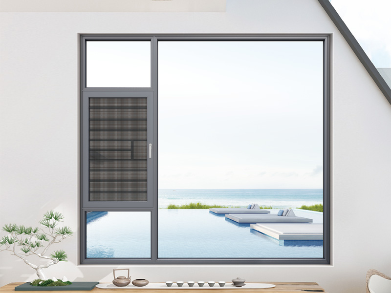 108-118斷橋窗紗一體系列